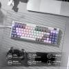 imageRedragon K655 75 RGB Wired Mechanical Gaming Keyboard 78 Keys HotSwap Mechanical Keyboard wAluminum Cover Board Upgraded Socket and Onboard MacroMedia Keys Quiet Linear Red Switch