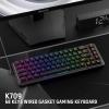 imageRedragon K709 65 Wired Gasket RGB Gaming Keyboard 68 Keys HotSwap Compact Mechanical Keyboard wFreeMod Socket 3Layer Noise Dampening ampamp Dedicated Arrow Keys Quiet Custom Linear SwitchEssential Black
