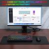 imageRedragon K709 65 Wired Gasket RGB Gaming Keyboard 68 Keys HotSwap Compact Mechanical Keyboard wFreeMod Socket 3Layer Noise Dampening ampamp Dedicated Arrow Keys Quiet Custom Linear SwitchSerene Gray