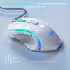 imageRedragon M602 Griffin RGB Gaming Mouse RGB Spectrum Backlit Ergonomic Mouse with 7 Programmable Backlight Modes up to 8000 DPI for Windows PC Gamers Black WirelessWhite