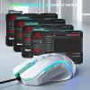 imageRedragon M602 Griffin RGB Gaming Mouse RGB Spectrum Backlit Ergonomic Mouse with 7 Programmable Backlight Modes up to 8000 DPI for Windows PC Gamers Black WirelessWhite