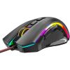 imageRedragon M602 Griffin RGB Gaming Mouse RGB Spectrum Backlit Ergonomic Mouse with 7 Programmable Backlight Modes up to 8000 DPI for Windows PC Gamers Black WirelessBlack