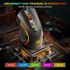imageRedragon M602 Griffin RGB Gaming Mouse RGB Spectrum Backlit Ergonomic Mouse with 7 Programmable Backlight Modes up to 8000 DPI for Windows PC Gamers Black WirelessBlack