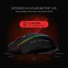 imageRedragon M686 Wireless Gaming Mouse 16000 DPI WiredWireless Gamer Mouse with Professional Sensor 45Hour Reliable Power Capacity Customizable Macro and RGB Backlight for PCMacLaptopWiredWireless