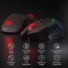 imageRedragon M6901 Wireless Gaming Mouse with DPI Shifting 2 Side Buttons 2400 DPI Ergonomic Design 8 ButtonsBlackM690 PRO Black