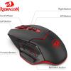 imageRedragon M6901 Wireless Gaming Mouse with DPI Shifting 2 Side Buttons 2400 DPI Ergonomic Design 8 ButtonsBlackM6901