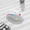 imageRedragon M693 Wireless Gaming Mouse 8000 DPI WiredWireless Gamer Mouse w 3Mode Connection BT ampamp 24G Wireless 7 Macro Buttons Durable Power Capacity for PCMacLaptopWhite