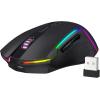 imageRedragon M693 Wireless Gaming Mouse 8000 DPI WiredWireless Gamer Mouse w 3Mode Connection BT ampamp 24G Wireless 7 Macro Buttons Durable Power Capacity for PCMacLaptopBlack