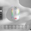 imageRedragon M693 Wireless Gaming Mouse 8000 DPI WiredWireless Gamer Mouse w 3Mode Connection BT ampamp 24G Wireless 7 Macro Buttons Durable Power Capacity for PCMacLaptopWhite
