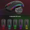 imageRedragon M711 Cobra Gaming Mouse with 168 Million RGB Color Backlit 10000 DPI Adjustable Comfortable Grip 7 Programmable Buttons WhiteBlack