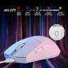 imageRedragon M724 Wired Gaming Mouse 42G UltraLight 12400 Max DPI Optical Gaming Mouse with 5 Programmable Buttons Ergonomic Natural Grip Build Software Supports DIY Keybinds ampamp DPI PinkWhite