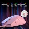 imageRedragon M724 Wired Gaming Mouse 42G UltraLight 12400 Max DPI Optical Gaming Mouse with 5 Programmable Buttons Ergonomic Natural Grip Build Software Supports DIY Keybinds ampamp DPI PinkPink