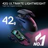 imageRedragon M724 Wired Gaming Mouse 42G UltraLight 12400 Max DPI Optical Gaming Mouse with 5 Programmable Buttons Ergonomic Natural Grip Build Software Supports DIY Keybinds ampamp DPI PinkBlackWired