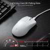 imageRedragon M724 Wired Gaming Mouse 42G UltraLight 12400 Max DPI Optical Gaming Mouse with 5 Programmable Buttons Ergonomic Natural Grip Build Software Supports DIY Keybinds ampamp DPI PinkWhite