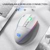 imageRedragon M810 Pro Wireless Gaming Mouse 10000 DPI WiredWireless Gamer Mouse wRapid Fire Key 8 Macro Buttons 45Hour Reliable Power Capacity and RGB Backlit for PCMacLaptopWhite