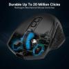 imageRedragon M810 Pro Wireless Gaming Mouse 10000 DPI WiredWireless Gamer Mouse wRapid Fire Key 8 Macro Buttons 45Hour Reliable Power Capacity and RGB Backlit for PCMacLaptopBlack