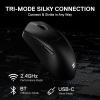 imageRedragon M918 PRO 3Mode Wireless Gaming Mouse 55G Lightweight 26K DPI Gamer Mouse wErgonomic Natural Grip Build Full Programmable Buttons Software Supports DIY Keybinds ampamp DPI