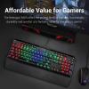 imageRedragon Mechanical Gaming Keyboard with Red Switches Wired Keyboard Mechanical with RGB Backlit Fully Progammable Durable Aluminum Frame AntiGhosting for PC Windows Mac K565 BlackKeyboard Set new7