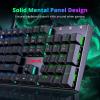 imageRedragon Mechanical Gaming Keyboard with Red Switches Wired Keyboard Mechanical with RGB Backlit Fully Progammable Durable Aluminum Frame AntiGhosting for PC Windows Mac K565 BlackRGB QWERTY