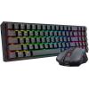 imageRedragon S142 Wireless Gaming Keyboard ampamp Mouse Combo 98 Keys K515 PRO RGB Membrane Keyboard ampamp 4800 DPI Wireless 24Ghz Gaming Mouse Bundle Convenient Shared DongleS136