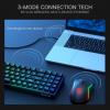 imageRedragon S142 Wireless Gaming Keyboard ampamp Mouse Combo 98 Keys K515 PRO RGB Membrane Keyboard ampamp 4800 DPI Wireless 24Ghz Gaming Mouse Bundle Convenient Shared DongleS136