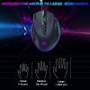 imageRedragon Wired Gaming Mouse RGB Backlit Ergonomic Gamer Mouse Up to 8000 DPI 11 Programmable Buttons ampamp 7 Backlit Modes Extra Sniper Button Mouse Gamer for Windows PC Gamers M614Classic Black