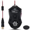imageRedragon Wired Gaming Mouse RGB Backlit Ergonomic Gamer Mouse Up to 8000 DPI 11 Programmable Buttons ampamp 7 Backlit Modes Extra Sniper Button Mouse Gamer for Windows PC Gamers M614Black Red