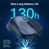 imageRedragon Wireless Gaming Mouse 3 Modes Lightweight Wireless Mouse Full Programmable Buttons 12000 DPI Software Supports DIY Keybinds M815STDBlack