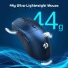 imageRedragon Wireless Gaming Mouse 3 Modes Lightweight Wireless Mouse Full Programmable Buttons 12000 DPI Software Supports DIY Keybinds M815STDBlack