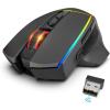 imageRedragon Wireless Gaming Mouse TriMode 24GUSBCBluetooth Ergonomic Mouse Gaming 8000 DPI RGB Backlit Programmable Wireless Mouse Rechargeable 250 Hrs for Laptop PC Mac M814Bluetooth