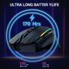 imageRedragon Wireless Gaming Mouse TriMode 24GUSBCBluetooth Ergonomic Mouse Gaming 8000 DPI RGB Backlit Programmable Wireless Mouse Rechargeable 250 Hrs for Laptop PC Mac M81424G