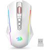 imageRedragon Wireless Gaming Mouse TriMode 24GUSBCBluetooth Mouse Gaming 12000 DPI RGB Backlit Fully Programmable Rechargeable Wireless Computer Mouse for Laptop PC Mac BlackWhite