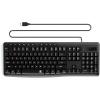 imageRedragon Wireless Keyboard 24G FullSized Ergonomic Wireless Computer Keyboard with 10 Individual Multimedia Keys Spill Resistant for Mac OS DesktopLaptopPC BK7367Wired