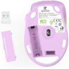 imageRedragon Wireless Mouse BT5030 ampamp 24G 6 Buttons 5 Level 4000DPI Bluetooth Mouse 18 Months Battery Portable Optical Computer Mice for Laptop PC Chromebook Windows MacBlack24GBTpurple