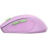 imageRedragon Wireless Mouse BT5030 ampamp 24G 6 Buttons 5 Level 4000DPI Bluetooth Mouse 18 Months Battery Portable Optical Computer Mice for Laptop PC Chromebook Windows MacBlack24GBTpurple