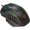 imageRedragon Gaming Mouse MMO Mouse Gaming UP 12400 DPI 19 Macro Programmable Buttons RGB Mouse with 12 Side Buttons 8  24g Weight Tuning for PC Laptop MOBA FPS M901K BlackMatt Black