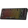 imageRedragon K649 PRO 78 Wireless Gasket RGB Gaming Keyboard 3Modes 82 Keys FullTransparent Mechanical Keyboard wHotSwap Socket Noise Dampening Layer x 5 Translucent Custom SwitchBlack Transparent