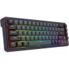 imageRedragon K709 65 Wired Gasket RGB Gaming Keyboard 68 Keys HotSwap Compact Mechanical Keyboard wFreeMod Socket 3Layer Noise Dampening ampamp Dedicated Arrow Keys Quiet Custom Linear SwitchSerene Gray