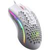 imageRedragon M808 Storm Lightweight RGB Gaming Mouse 85g Ultralight Shell  12400 DPI Optical Sensor  7 Programmable Buttons  Precise Registration  SuperLite Cable  WhiteM808WT