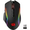 imageRedragon M810 Pro Wireless Gaming Mouse 10000 DPI WiredWireless Gamer Mouse wRapid Fire Key 8 Macro Buttons 45Hour Reliable Power Capacity and RGB Backlit for PCMacLaptopBlack
