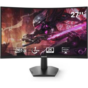 imageRedragon 27quot 144hz165HZ Curve Gaming Monitor QHD 2K 2560X1440 VA Frameless Computer Monitor 1ms Response Time Fully Compatible VESA Wall Mount27inch
