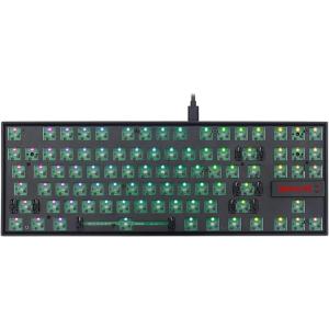 imageRedragon BBK552 Custom Gaming TKL Mechanical Keyboard Kit  80 87 Keys DIY RGB Fully Modular Keyboard  USB Wired Barebones Tenkeyless Keyboard HOT SWAPPABLE 3pin5pin Switch Black