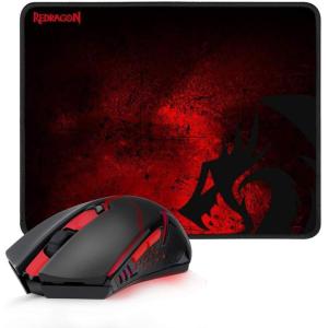 imageRedragon M694 Wireless Gaming Mouse with Honeycomb Shell 7200DPI TriMode Ultralight Gaming Mouse Wireless RGB 7 Programmable Buttons LongLife Battery Software Support Gamer Mouse for Pc Mac