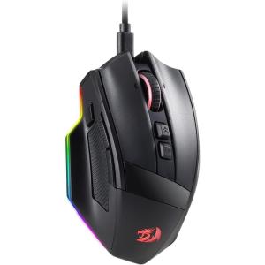 imageRedragon M813 Wired RGB Gaming Mouse with 4D Dual Mode Scroll Wheel Optical Ergonomic Gamer Mouse with Max 16000DPI High Precision Sensor 3333 7 Macro Buttons Software SupportedWired