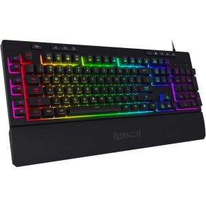 imageRedragon Mechanical Gaming Keyboard with Red Switches Wired Keyboard Mechanical with RGB Backlit Fully Progammable Durable Aluminum Frame AntiGhosting for PC Windows Mac K565 BlackKeyboard Set new1