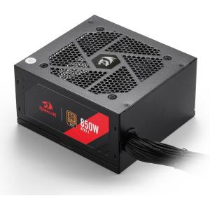 imageRedragon PSU017 80 Platinum 1000 Watt ATX 30 ampamp PCIe 50 Fully Modular Gaming Power Supply 80 Plus Certified 100 Japanese Capacitors ampamp Low Noise SmartECO Fan Fully Modular w12VHPWR CableATX 31 Gold BK NonModular