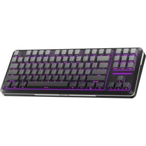 imageRedragon Wireless Mechanical Keyboard3Modes Bluetooth Gasket Hot Swappable TKL RGB Custom KeyboardPrelubed SwitchesSide Printed PBT Gradient Keycaps SouthFacing LEDs SocketEclatSide