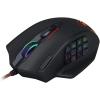 imageRedragon M908 12400 DPI Impact MMO Gaming Mouse w 18 Programmable Buttons Weight Tuning Cartridge 12 Side Buttons