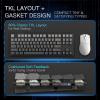 imageRedragon K728 PRO SE 80 87 Keys Wireless Gasket RGB Gaming Keyboard 3Mode Anime Mechanical Keyboard wHotSwap SouthFacing LED Socket 5Layer Noise Dampening Custom HiFi Linear SwitchConcrete Jungle