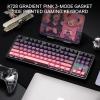 imageRedragon K728 PRO SE 80 87 Keys Wireless Gasket RGB Gaming Keyboard 3Mode Anime Mechanical Keyboard wHotSwap SouthFacing LED Socket 5Layer Noise Dampening Custom HiFi Linear SwitchTide Pink